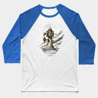 Lighthouse Baseball T-Shirt